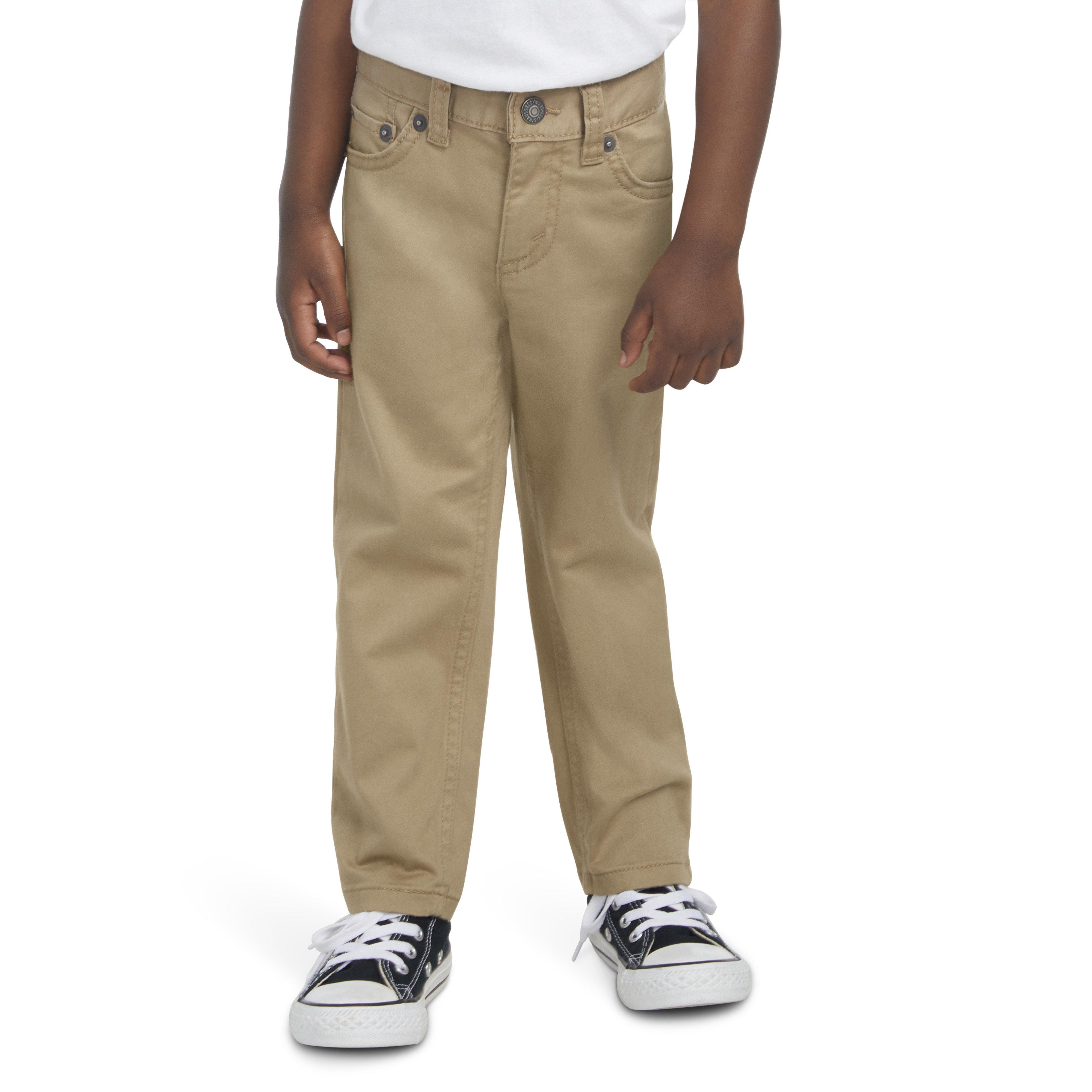 Levi's 511 Slim Fit Soft Brushed Toddler Boys' Gold Sueded Pants - GOLD
